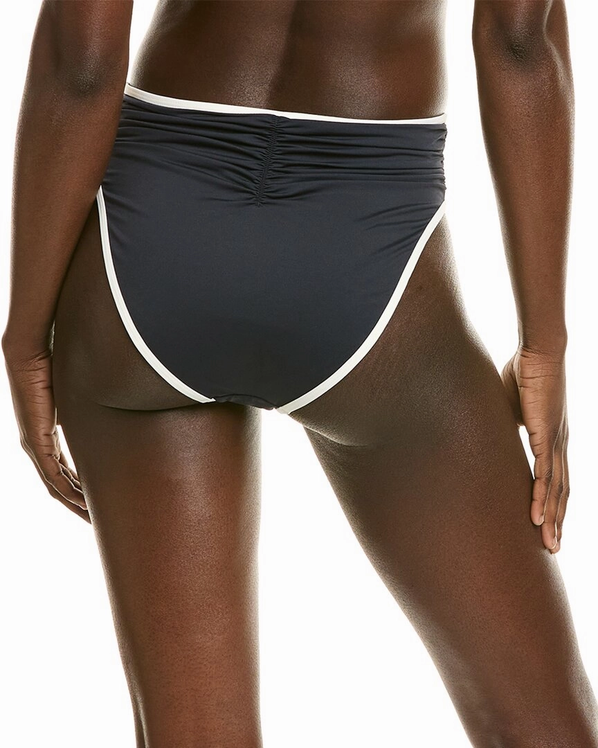 WeWoreWhat High-Rise Ruched Bikini Bottom