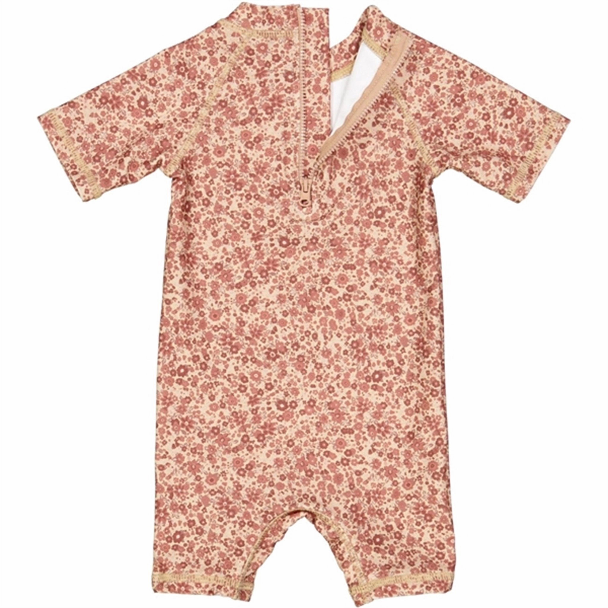Wheat Red Flower Meadow Cas Swimsuit