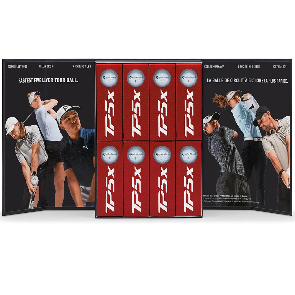 TaylorMade TP5x Golf Balls - White - 4 for 3 Dozen, Golf training aid, Sustainable golf clothing