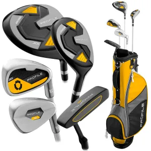 While Supplies Last Wilson Profile 6-Piece Junior Package Set - Medium (Ages 8-11) Todays Pick, Solar powered golf cart, Eco-friendly golf tees