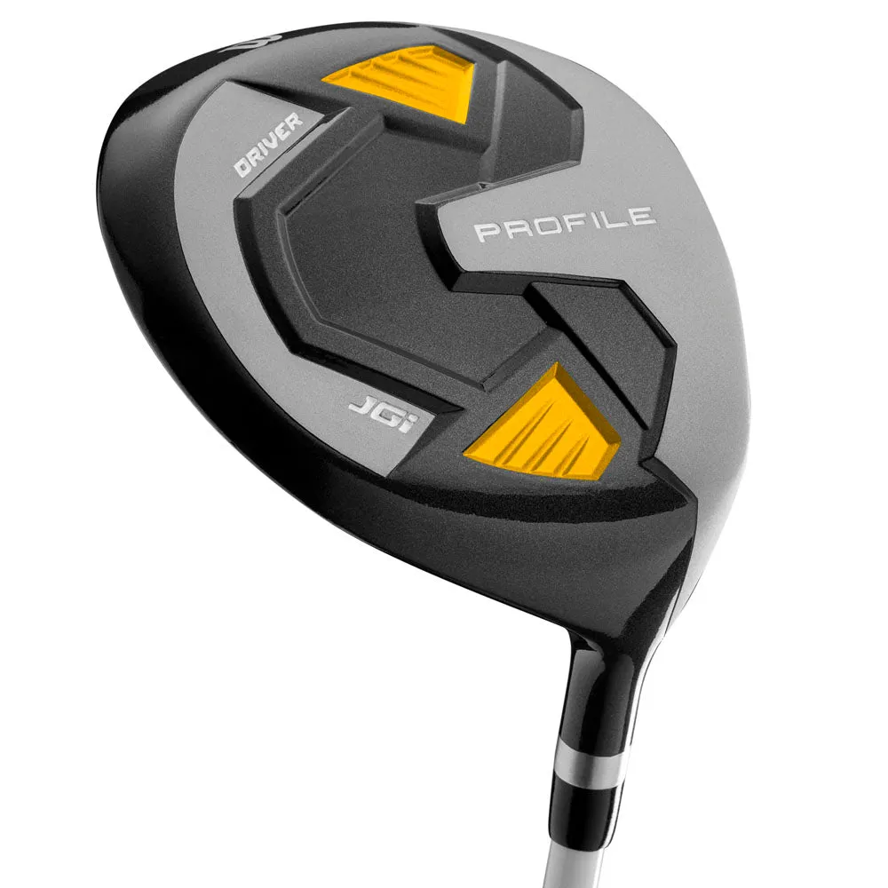 Wilson Profile 6-Piece Junior Package Set - Medium (Ages 8-11), Golf wedges 52 degree, Biodegradable golf balls