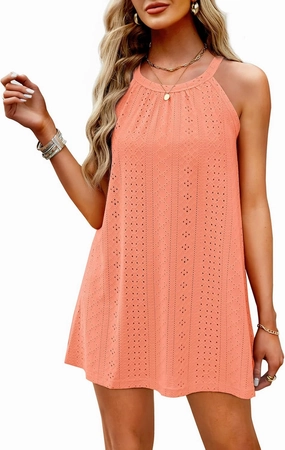 WIHOLL Swimsuit Cover Up for Women Crochet Hollow Out Summer Dresses for Women 2025