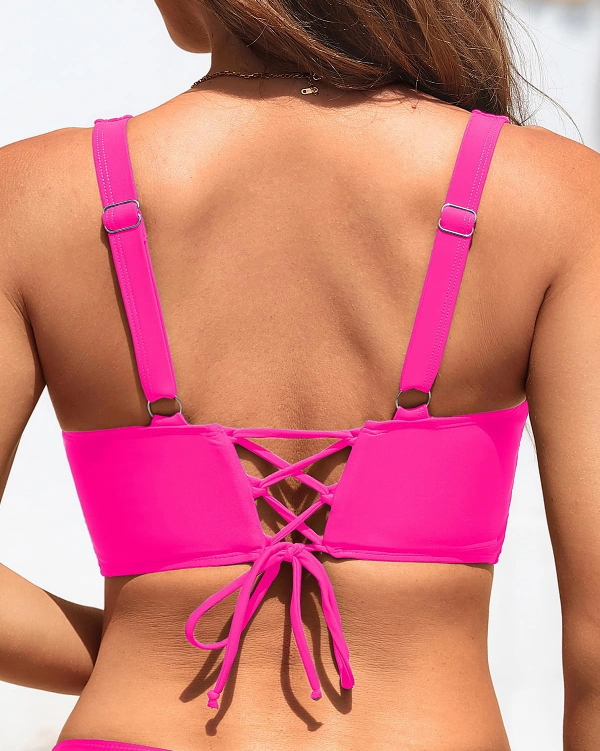 Women Bikini Top - 2025 Full Coverage Swimsuit Tops Large Bust Swim Tops No Bottom