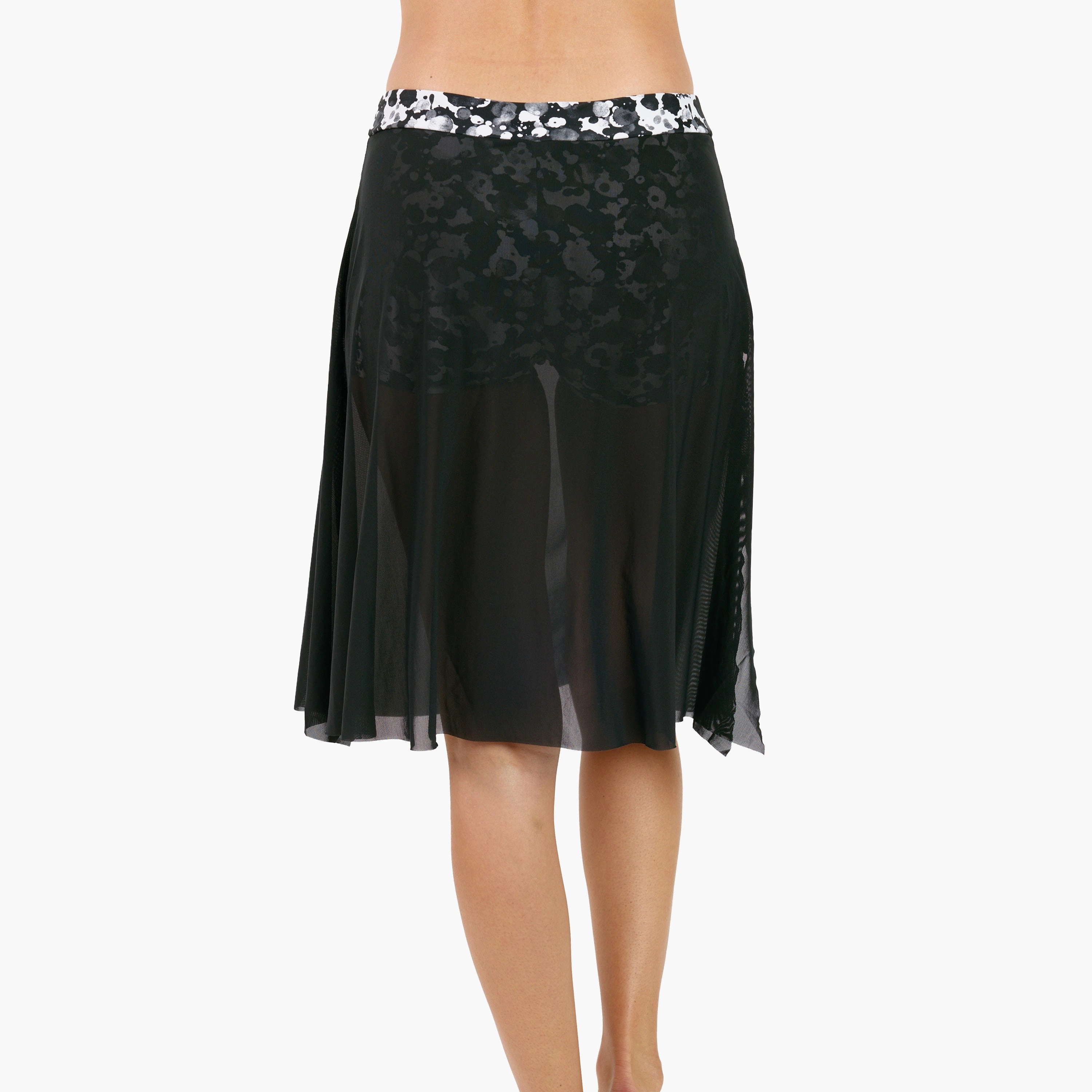 Women's 3in1 Swim Skirt With Attached Shorts
