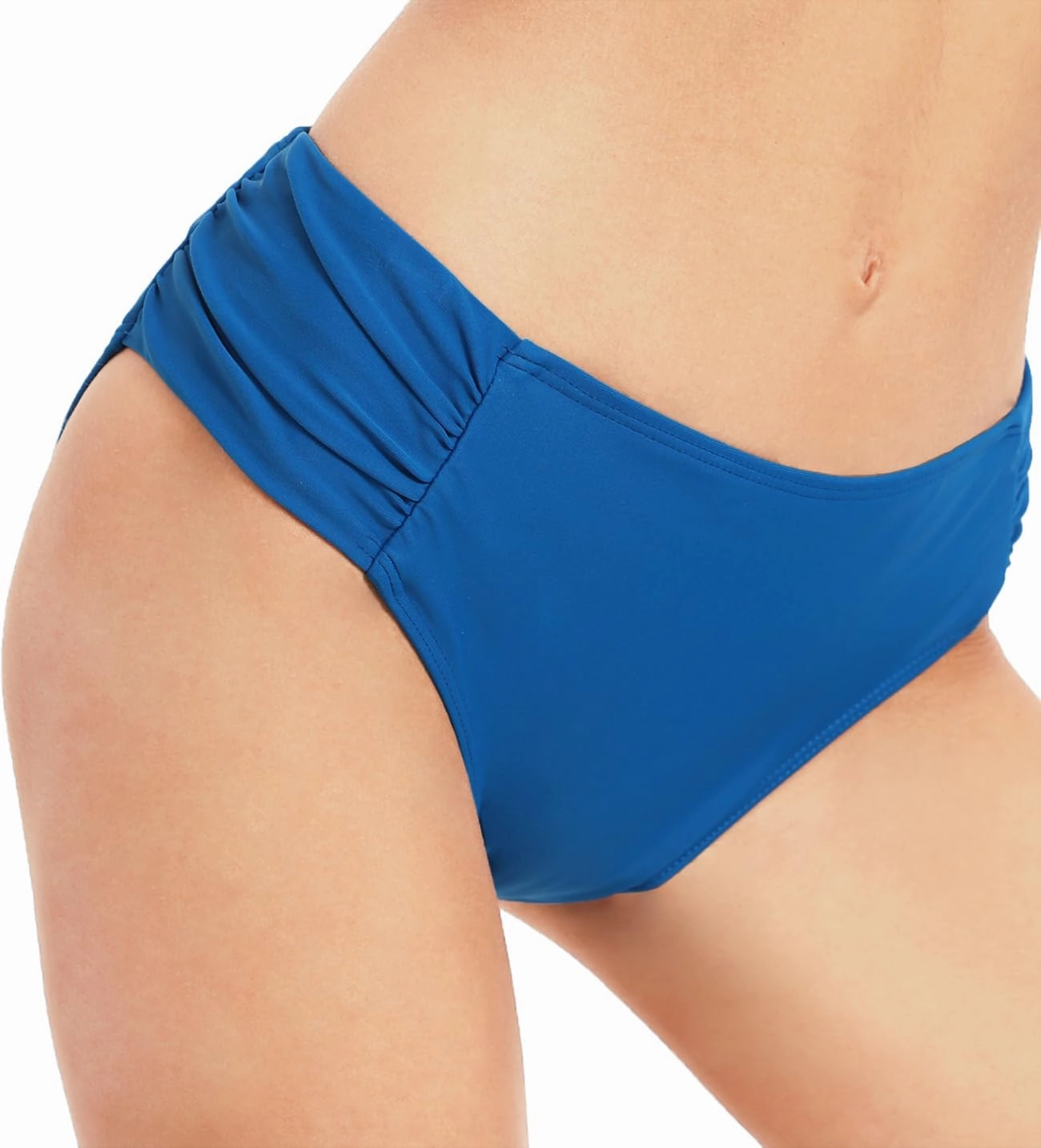 Women's Bathing Suit Bottoms Full Coverage Ruched Bikini Tankini Bottom Swimsuit Brief