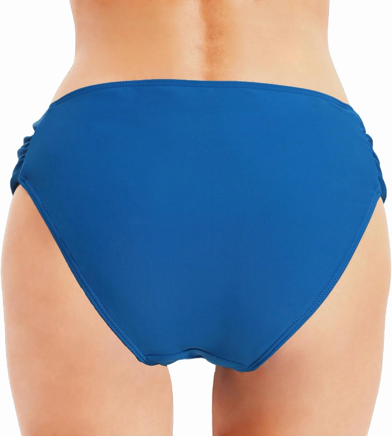 Women's Bathing Suit Bottoms Full Coverage Ruched Bikini Tankini Bottom Swimsuit Brief