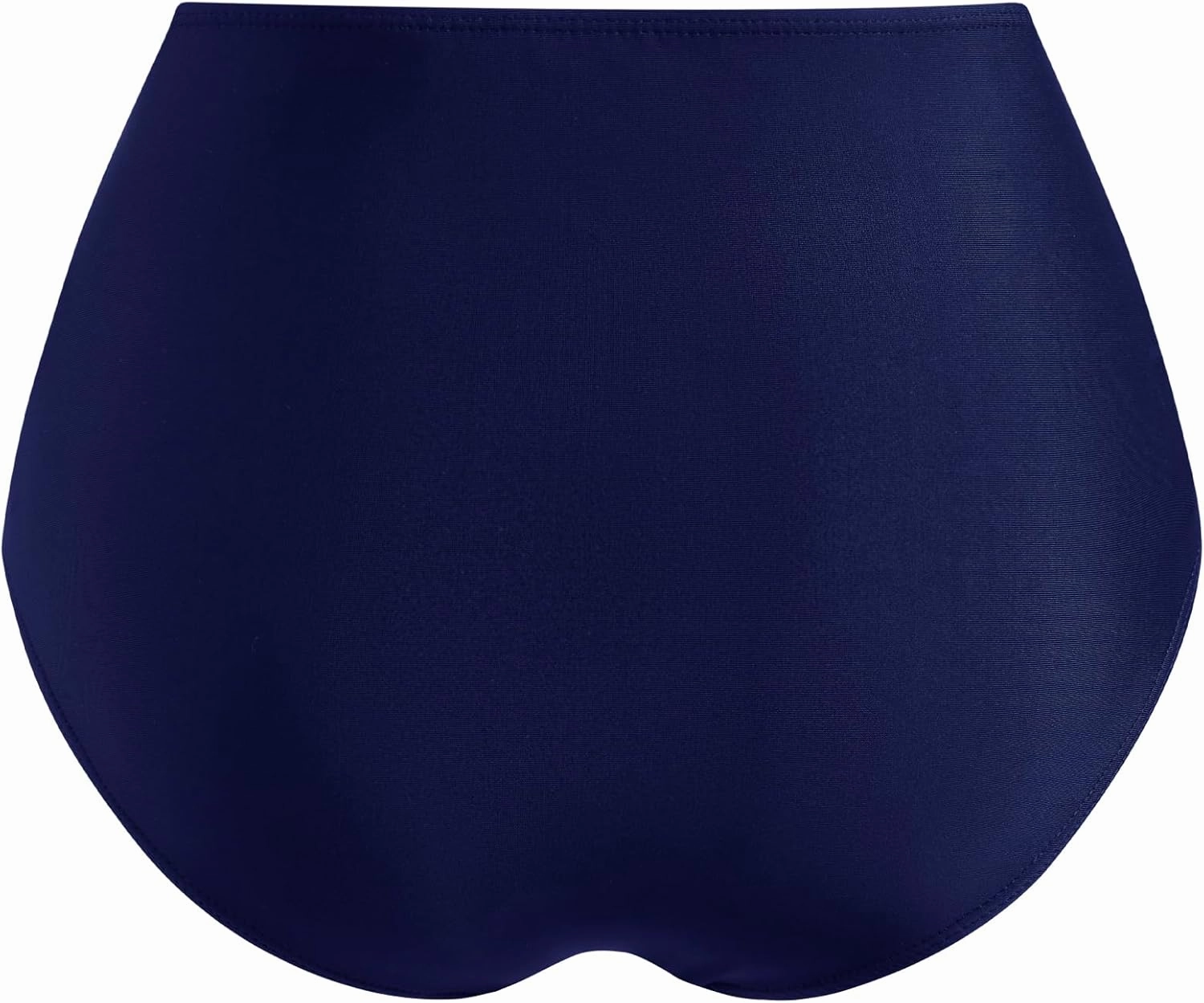Women's Black High Waisted Bikini Bottom Full Coverage Bathing Suit Swim Bottoms Tummy Control Swimsuit Shorts