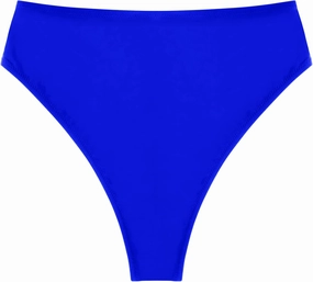 Women's High Waisted High Cut Thong Bikini Bottom