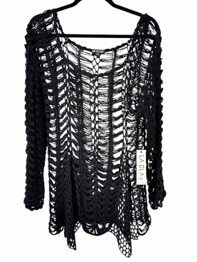 Women's IM No Stranger To The Sun Cover-Up In Black