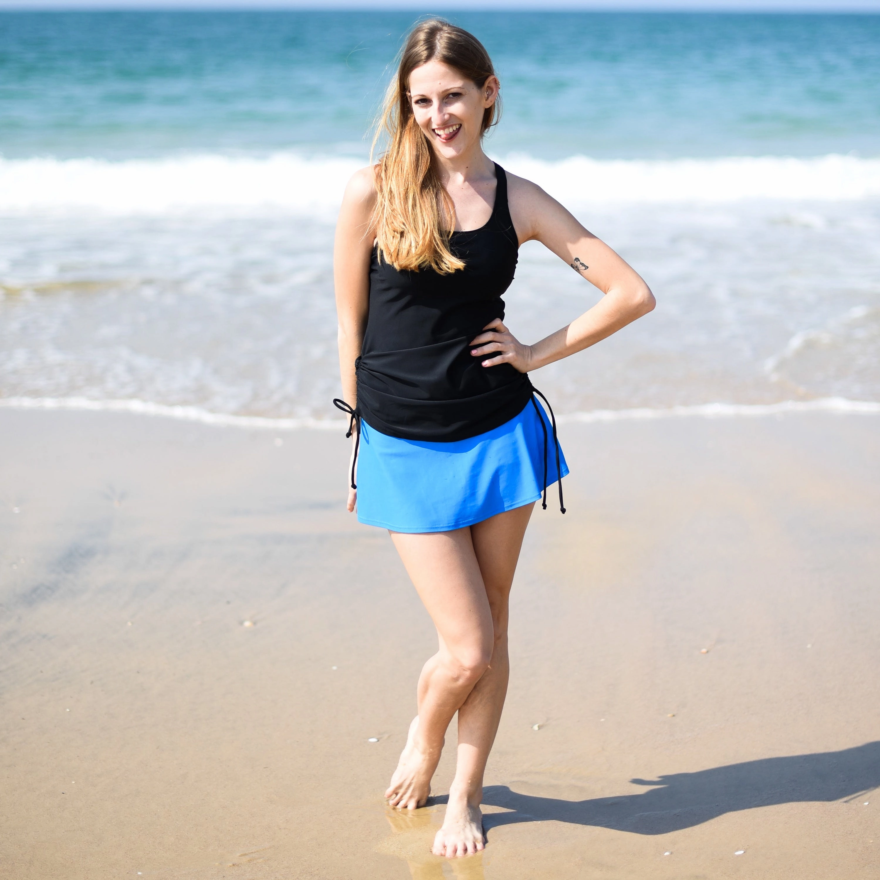 Women's Maya Maya Tankini Swim Top With Removable Cups