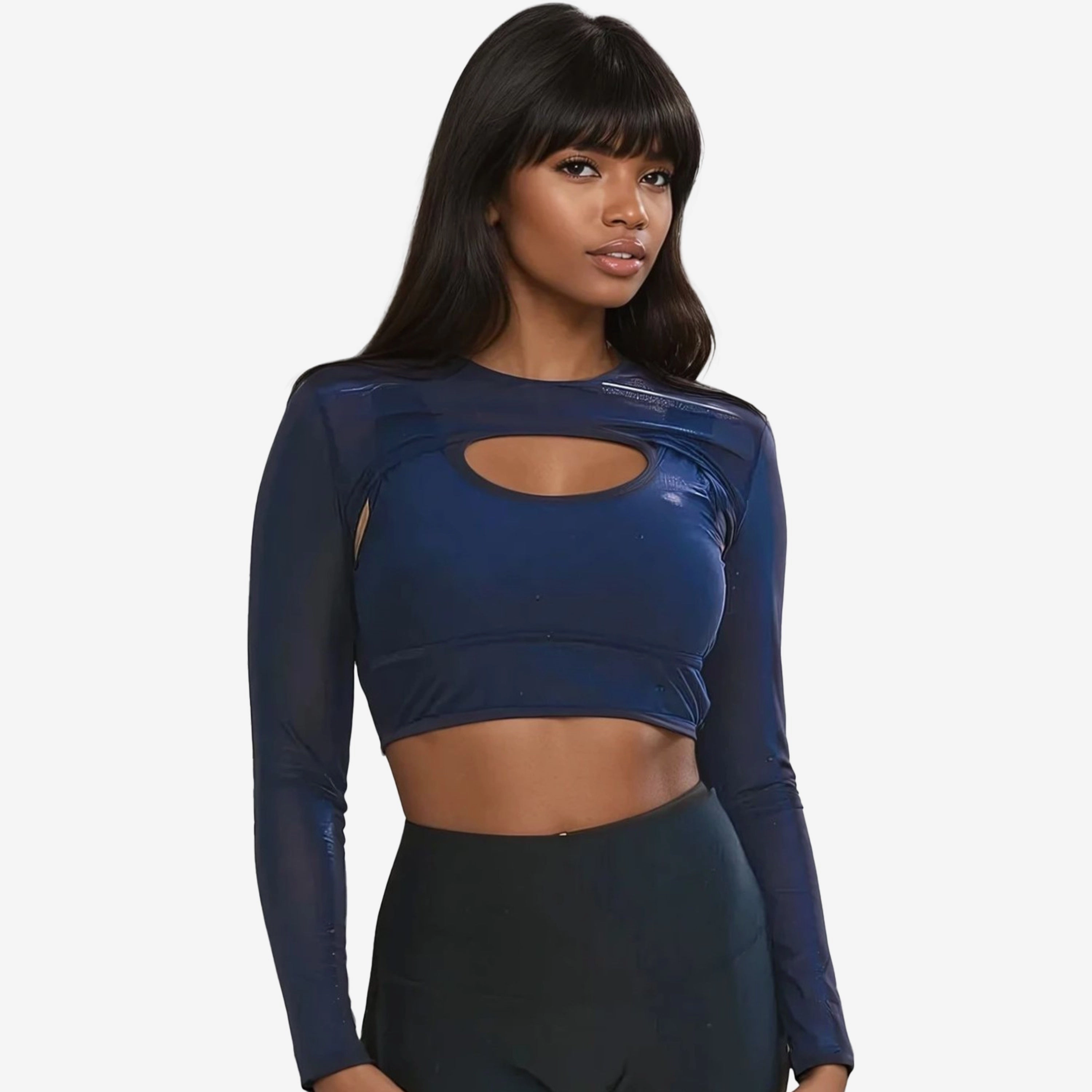Women's Mesh Sleeve Swim Cover Up
