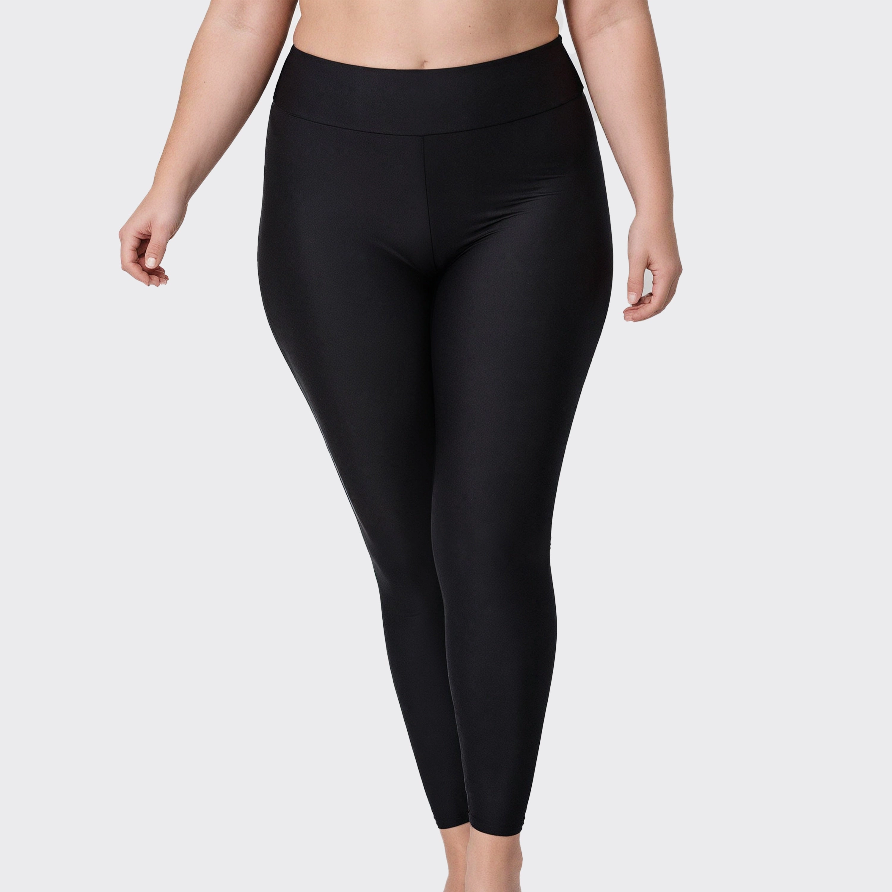 Women's Plus Long Swim Leggings