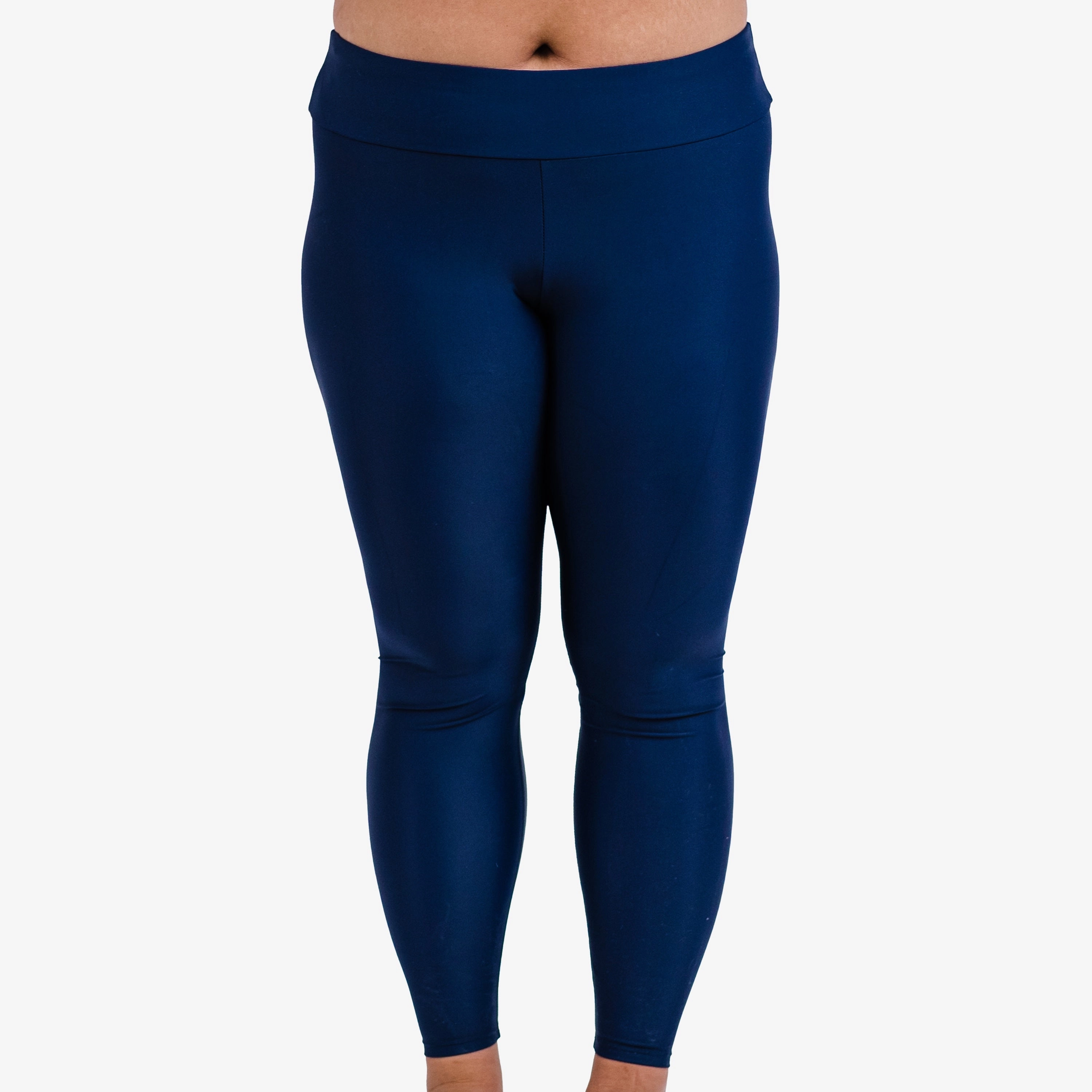Women's Plus Long Swim Leggings