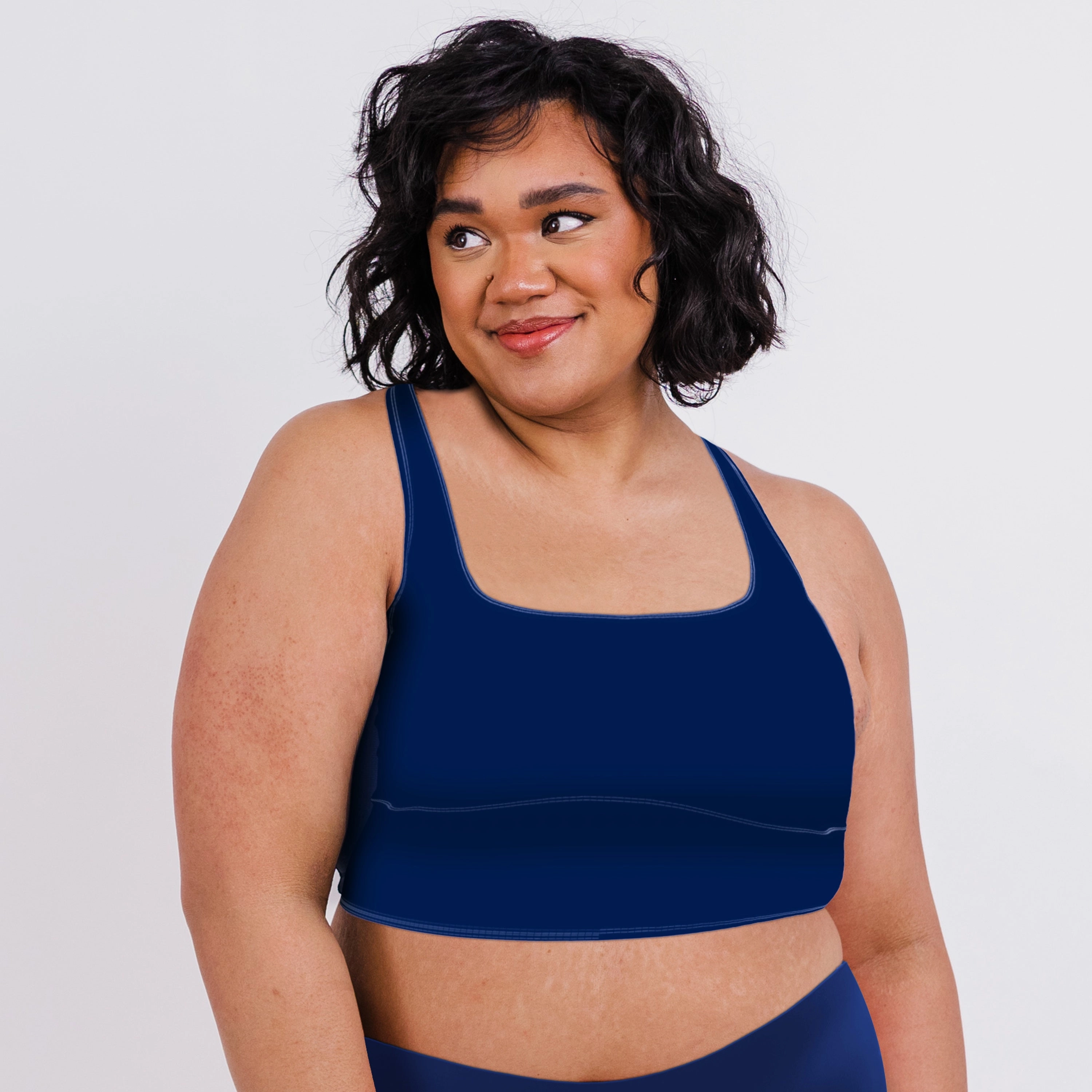 Women's Plus Longline Swim Bra