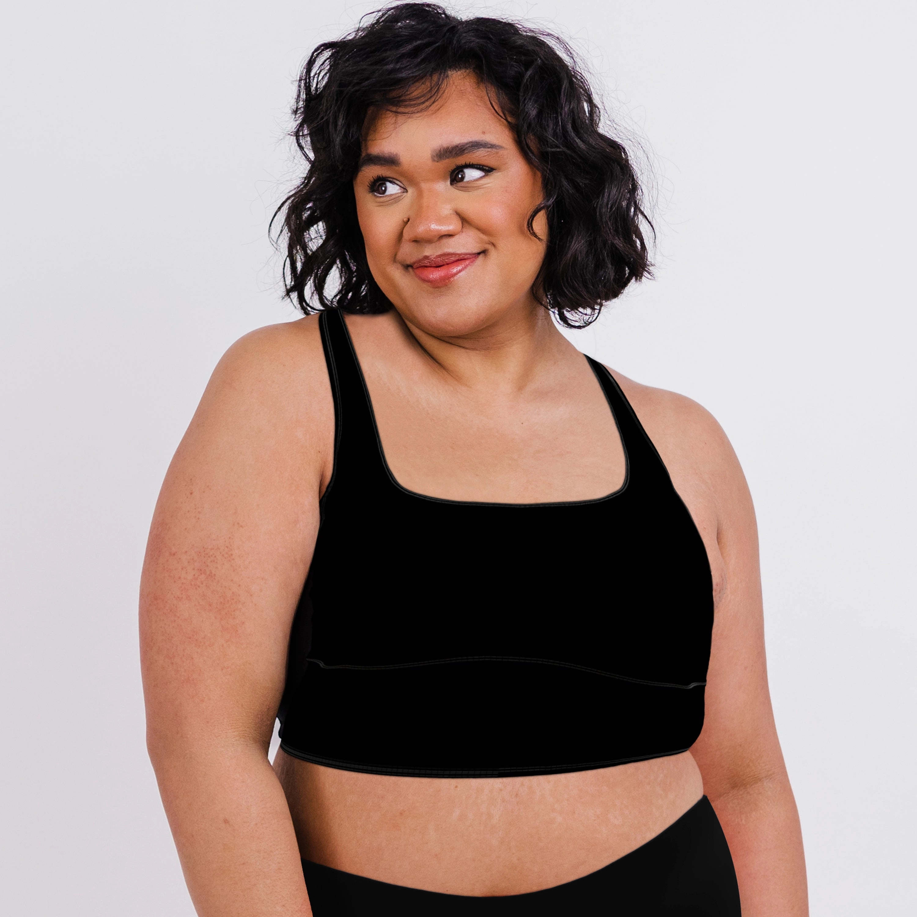 Women's Plus Longline Swim Bra
