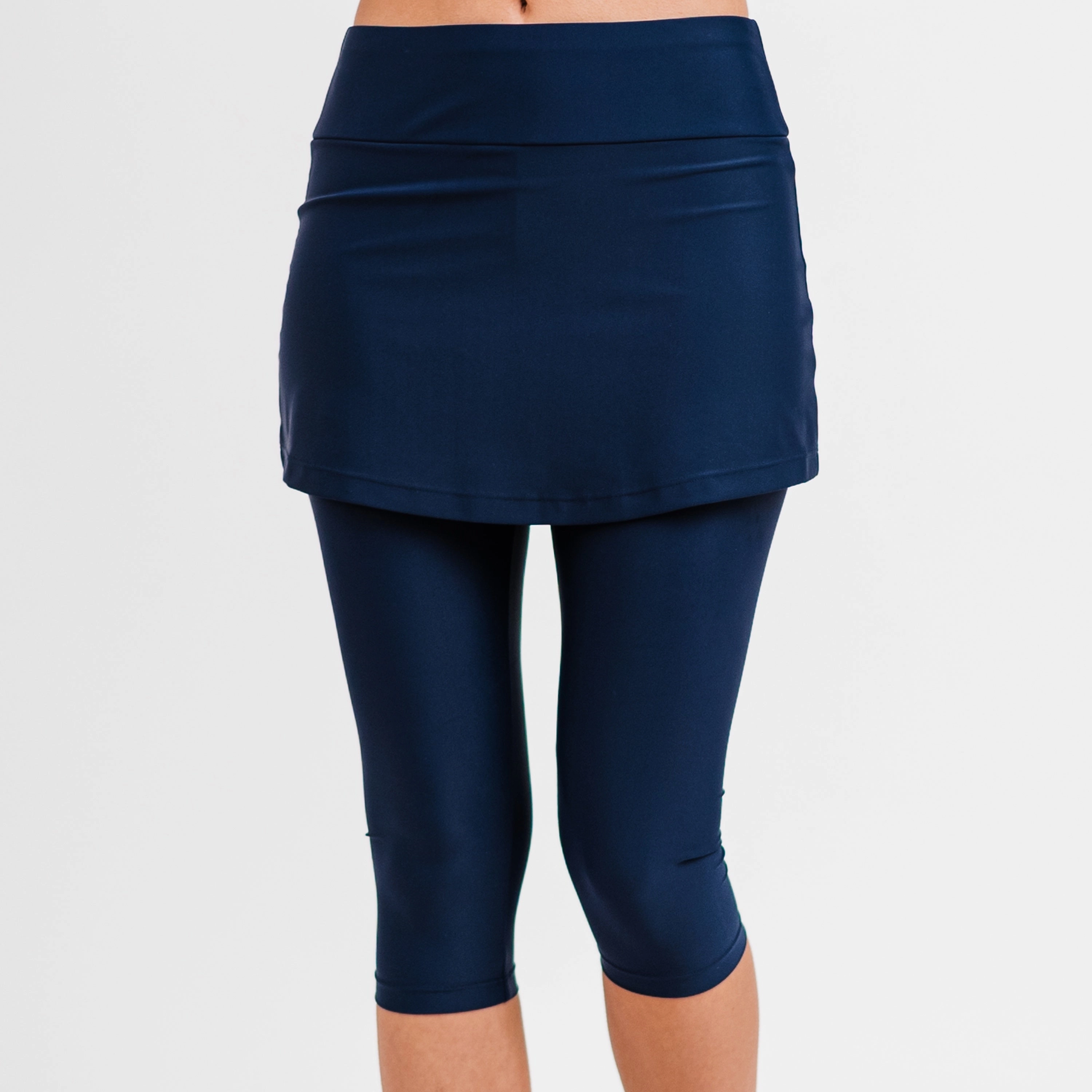 Women's Skirted Swim Capris