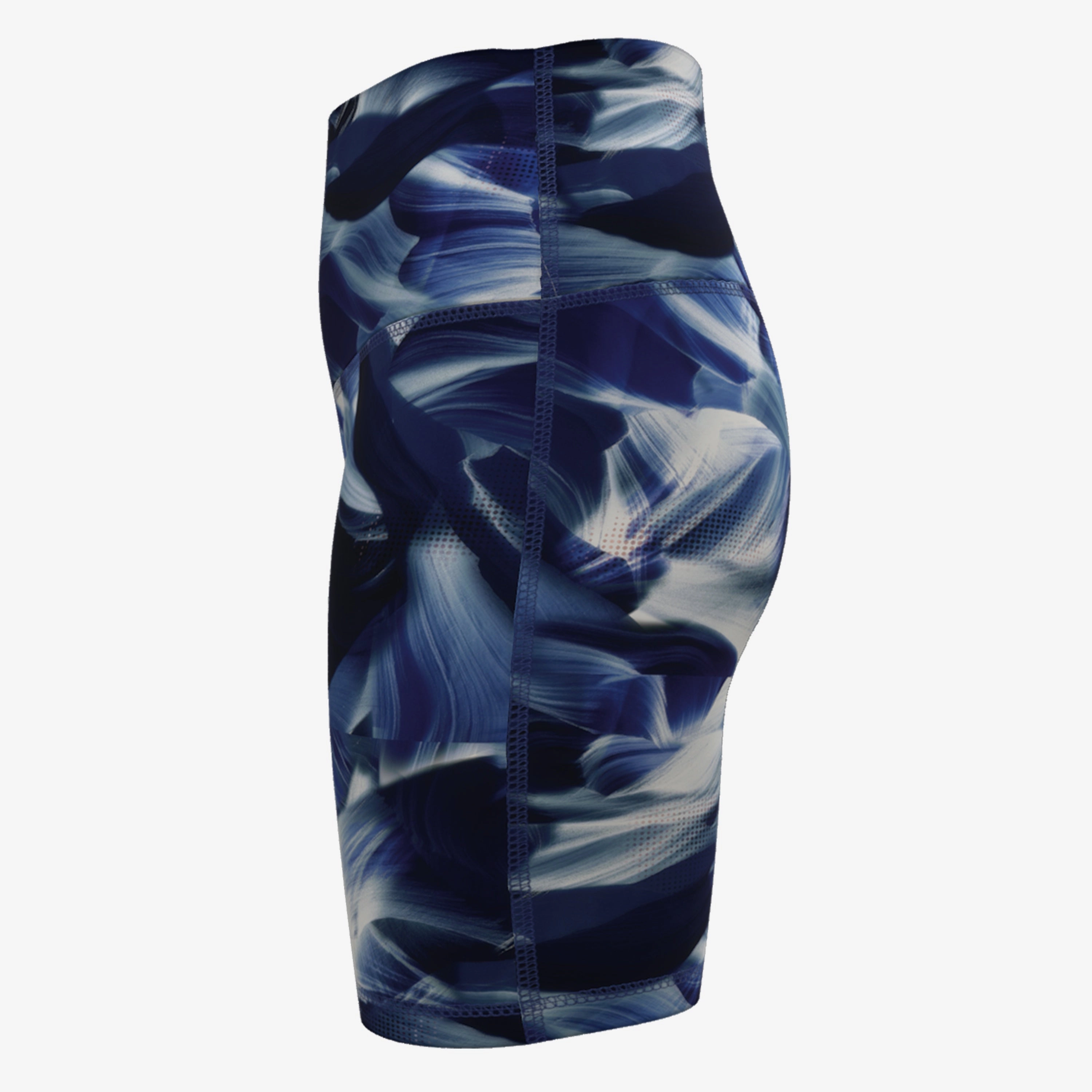 Women's Tummy Control Long Bike Swim Shorts