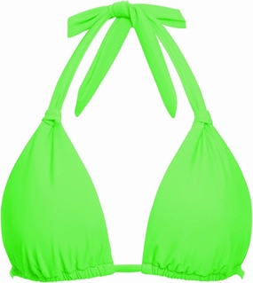 Women Triangle Bikini Top Only 2025 String Halter Sexy Swimsuit Bathing Suit Top