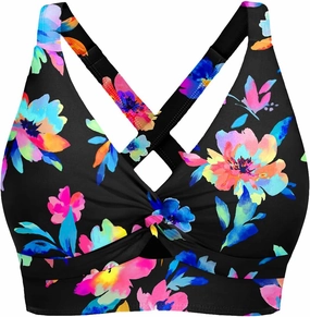 Women Underwire Bikini Top Only - Push Up Swimsuit Top Large Bust Bathing Suit Tops 2025 Supportive Swim Tops