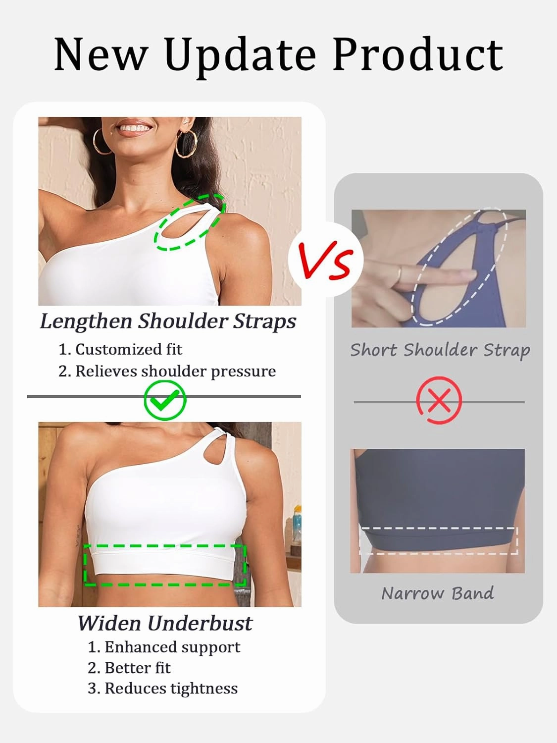 Womens Bikini Tops Push Up Bathing Suit Top One Shoulder Swimsuit Tops Full Coverage Swim Top Only