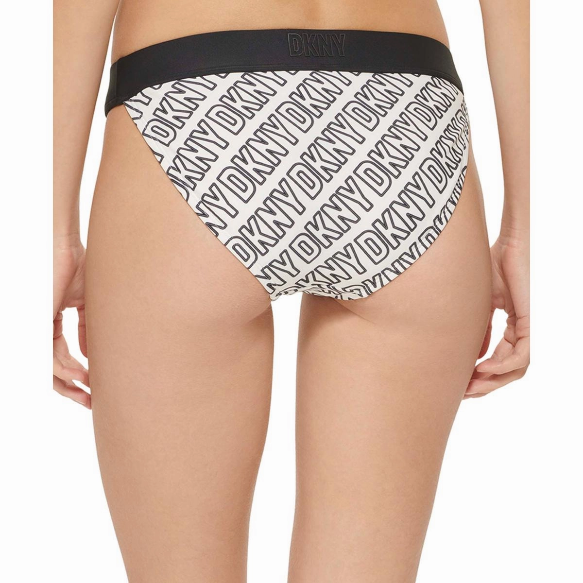 Womens Logo Low-Rise Swim Bottom Separates