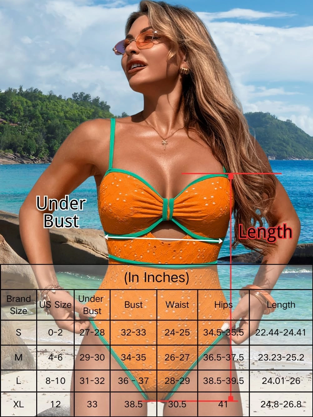 Womens One Piece Cutout Swimsuit, Sexy Tummy Control Bathing Suit, Color Block Monokini, 2025 Retro Swimwear