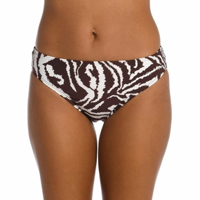 Womens Printed Hipster Swim Bottom Separates