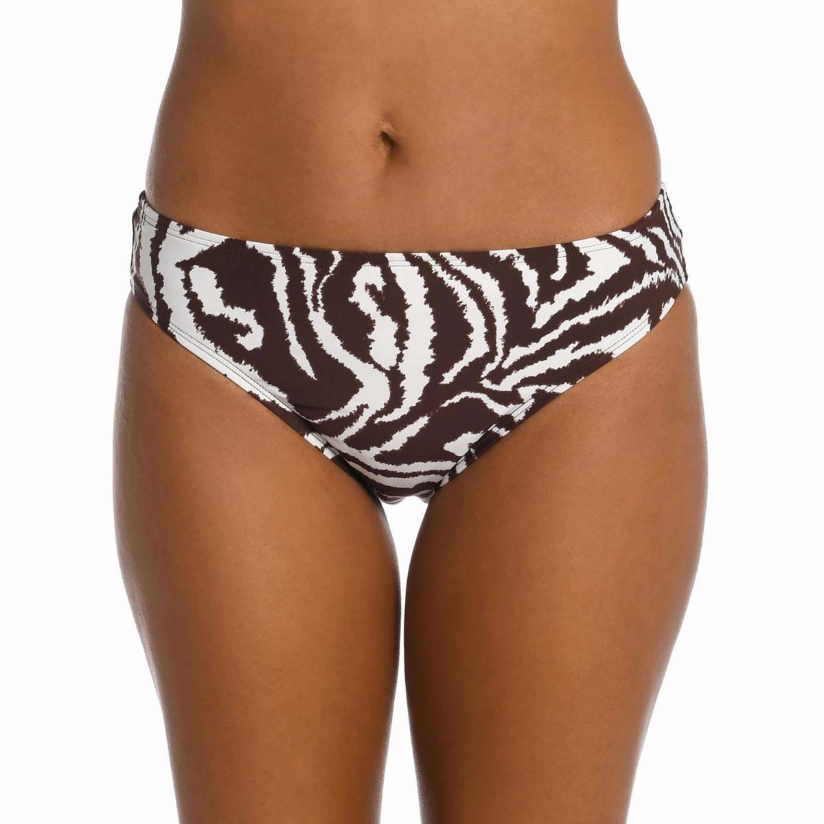 Womens Printed Hipster Swim Bottom Separates