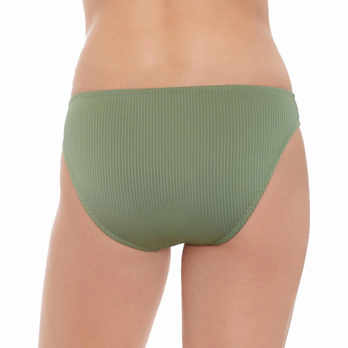 Womens Ribbed Lined Swim Bottom Separates