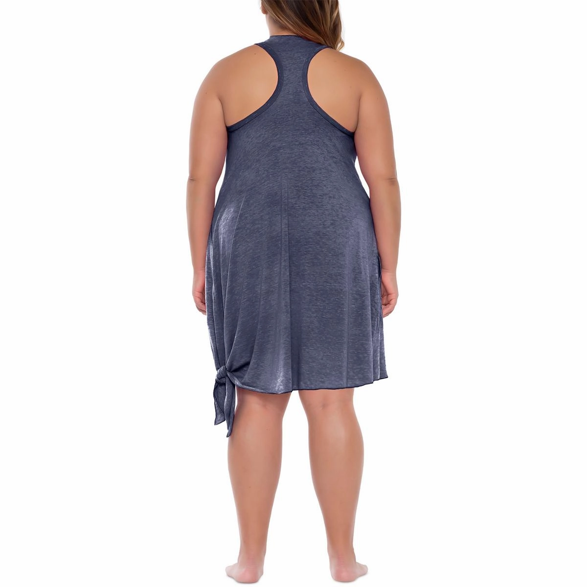 Womens Slub Dress Cover-Up