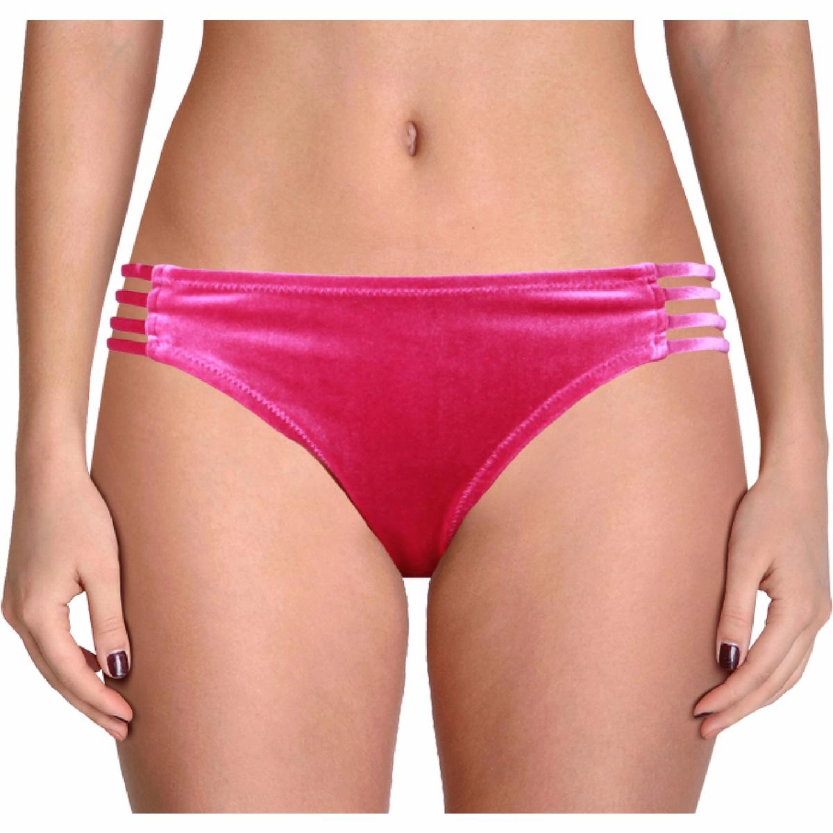 Womens Velveteen Hipster Swim Bottom Separates