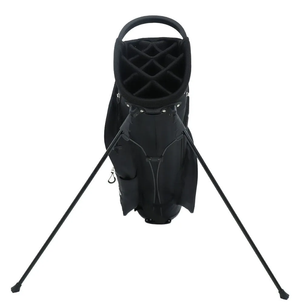Ben Sayers DLX Stand Bag - Black/White, Recycled golf balls, Golf chipping net