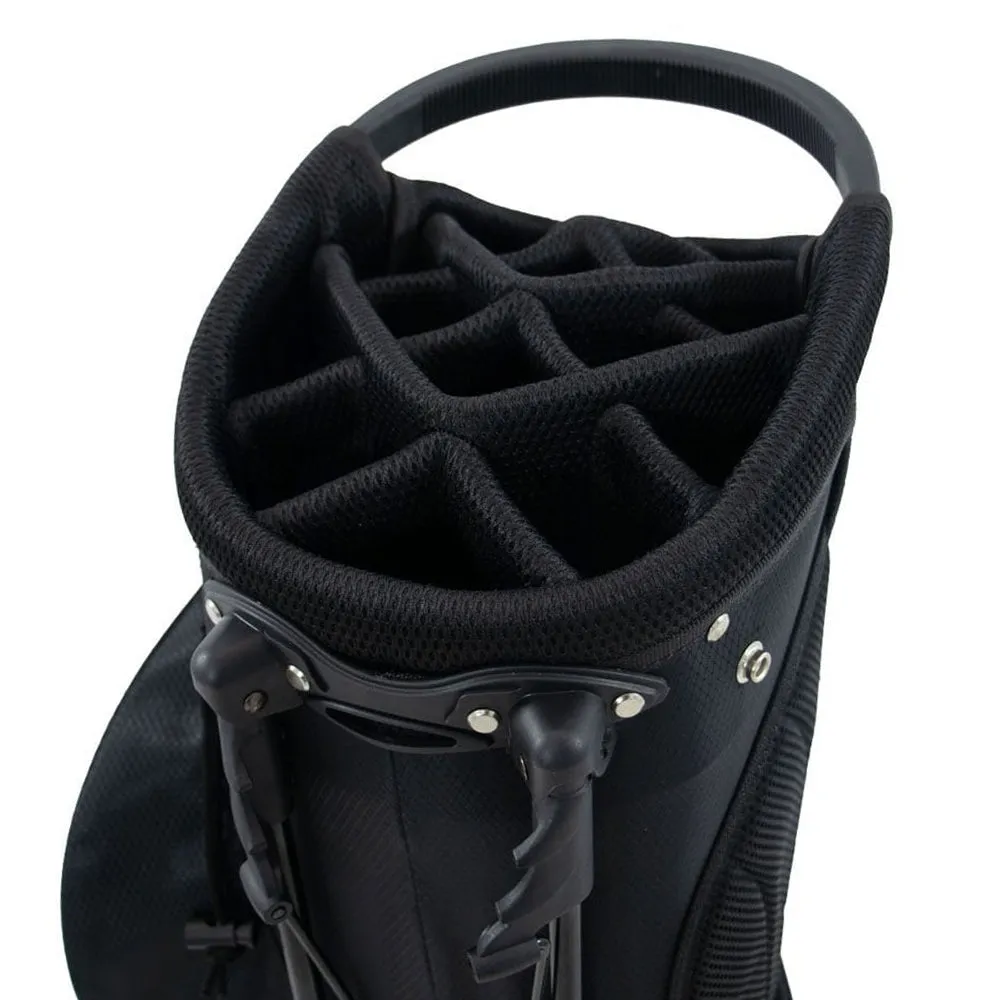 Ben Sayers DLX Stand Bag - Black/White, Novelty golf head covers