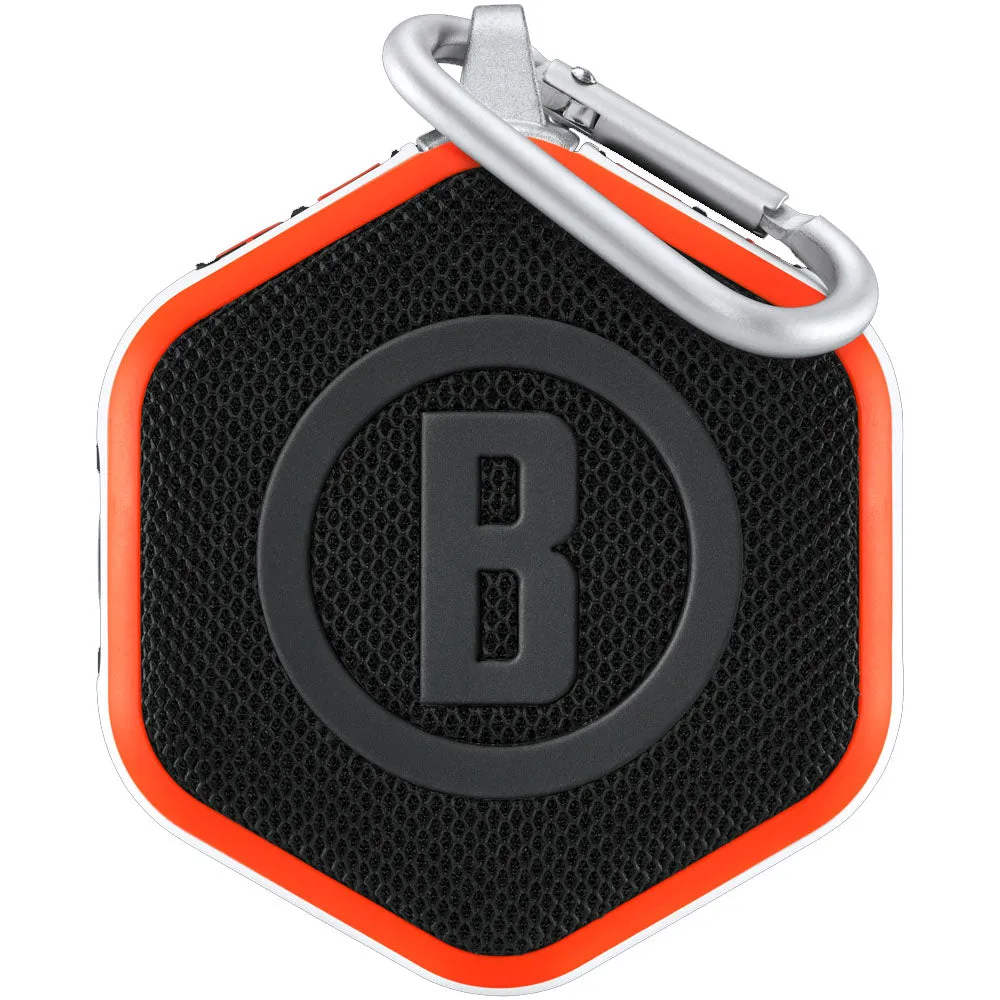 Bushnell Wingman Mini GPS Speaker - White/Orange, Golf hybrid club