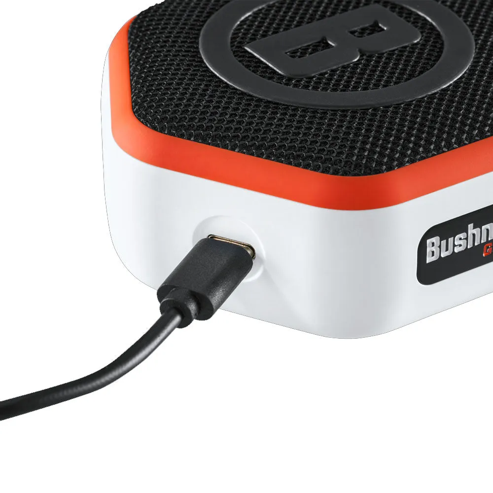 Bushnell Wingman Mini GPS Speaker - White/Orange, Lightweight golf bag, Custom golf clubs