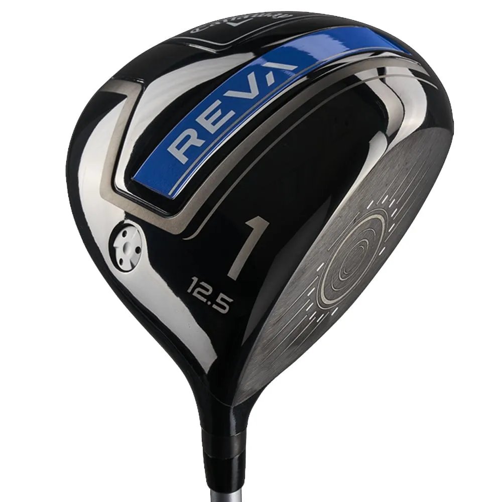 Callaway REVA 8-Piece Package Set - Blue - Ladies/Youth, Golf ball stamp kit, Wide width golf shoes, Spikeless golf shoes