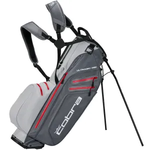 Worth the Hype Cobra Ultradry Pro Waterproof Stand Bag - High Risk Red/High Rise Fan Favorite, Titleist Pro V1 golf balls, Shot tracking golf sensor, Golf resistance bands