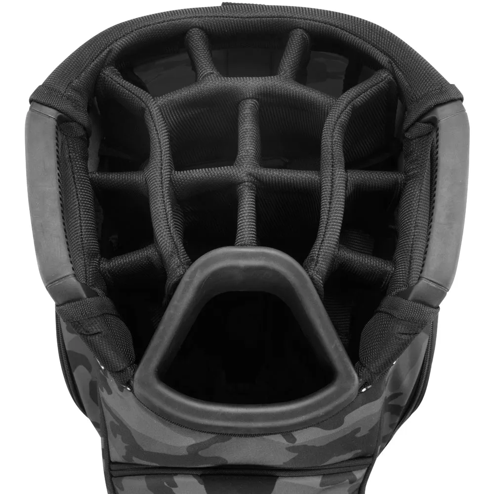 Mizuno BR-D4 Cart Bag - Black Camo/Copper, Golf club regripping kit
