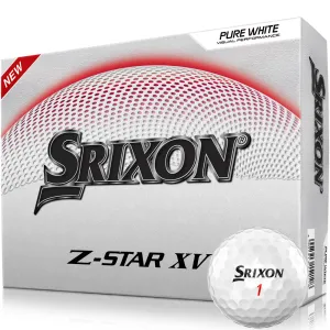 Worth the Hype Srixon Z-Star XV Golf Balls - White - 12 Pack Most Wanted, Golf gear for seniors, Fingerless golf gloves, Personalized golf bag