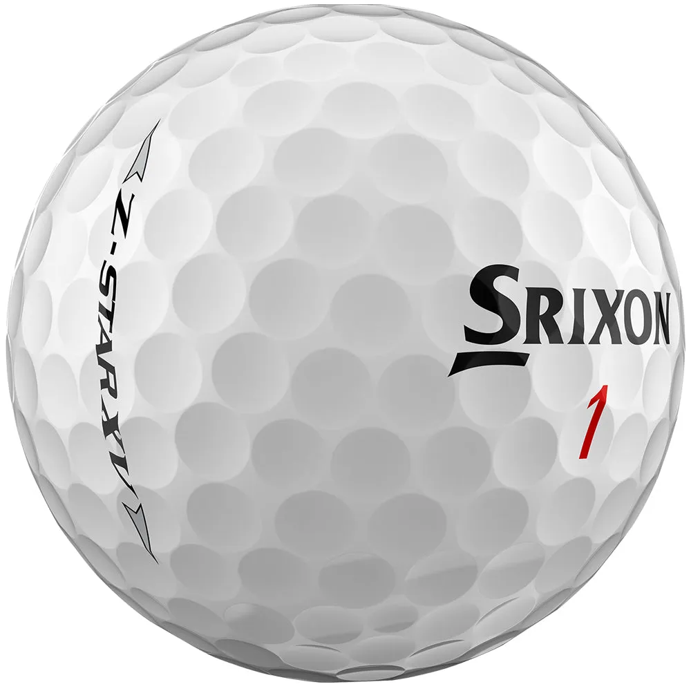 Srixon Z-Star XV Golf Balls - White - 12 Pack, Rain golf gloves
