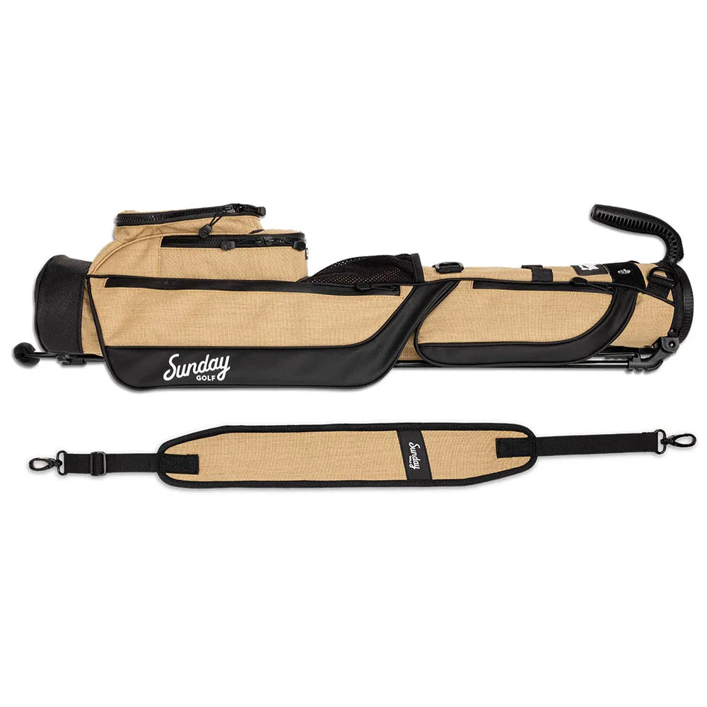 Sunday Golf Loma Pencil Stand Bag - Sandstone, Golf stretching straps, Cheap golf equipment