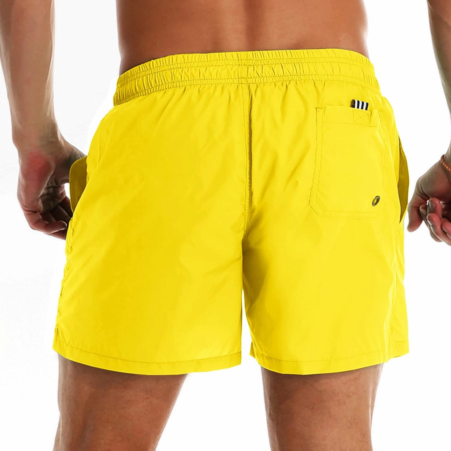 YnimioAOX Men's Swim Trunks Quick Dry Beach Shorts Swimwear Bathing Suit