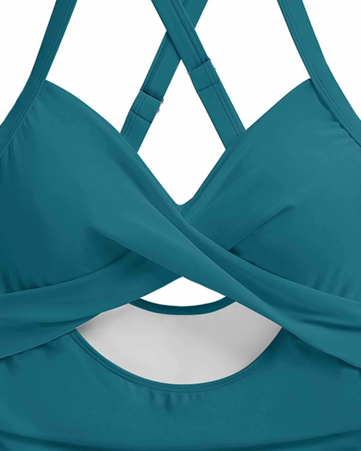 Yonique Plus Size One Piece Swimsuit for Women Tummy Control Bathing Suit Cutout Swimwear