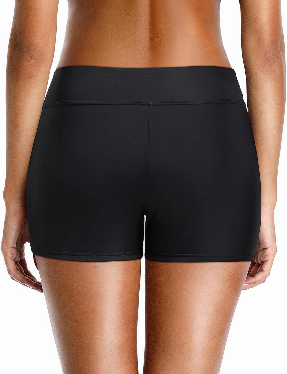 Yonique Womens Swim Shorts Bathing Suits Bottoms Swimsuit Bottoms(Available in Plus)