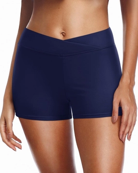 Yonique Womens Swim Shorts Bathing Suits Bottoms Swimsuit Bottoms(Available in Plus)