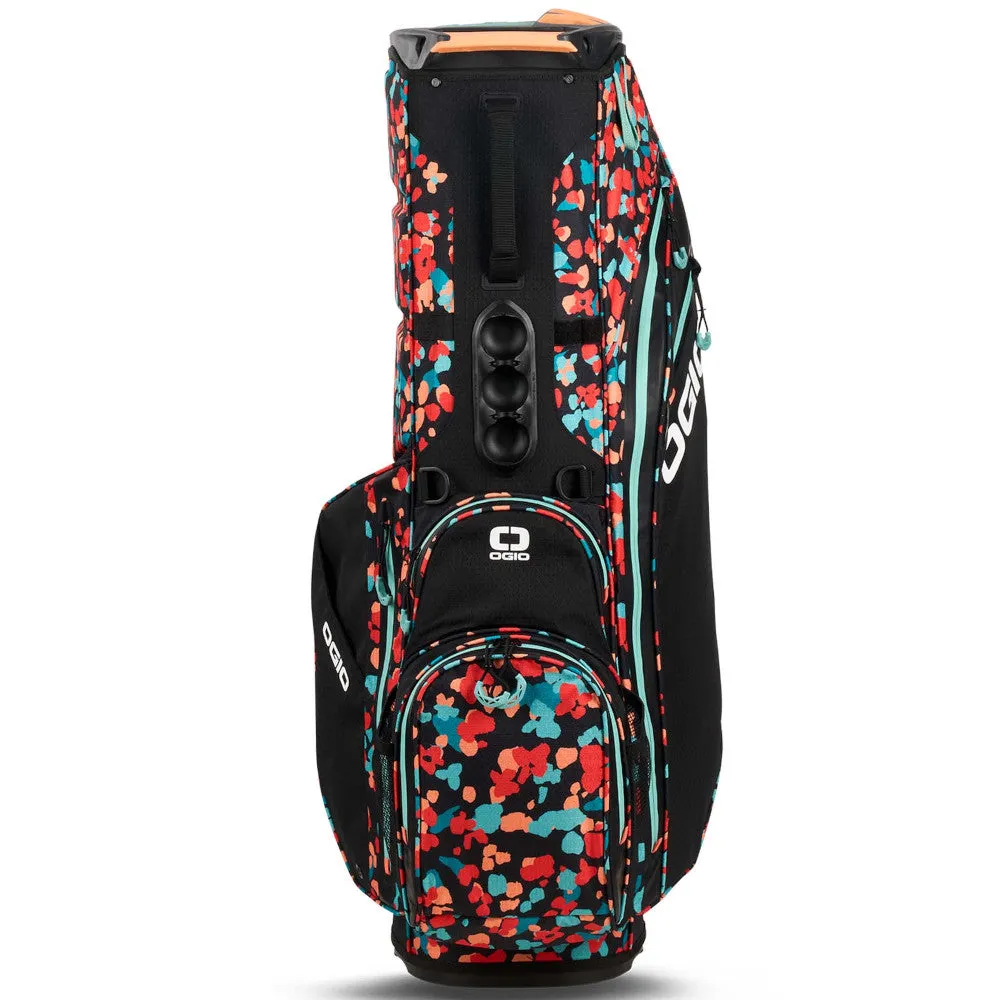 OGIO All Elements Waterproof Stand Bag - Confetti, Smart golf balls