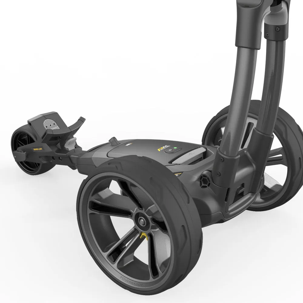PowaKaddy CT10 GPS EBS Electric Trolley - Gun Metal - 2025, Portable golf net