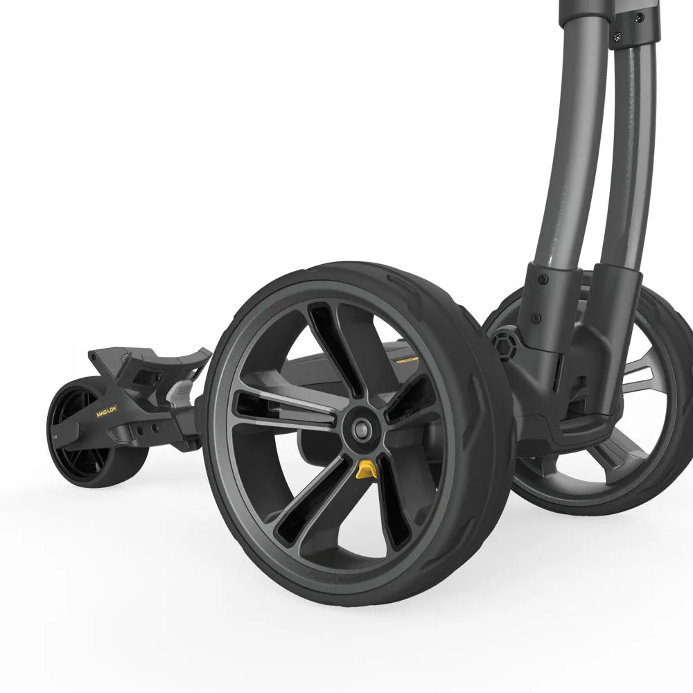 PowaKaddy CT10 GPS EBS Electric Trolley - Gun Metal - 2025, Waterproof golf shoes, XXL golf gloves, Golf chipping net