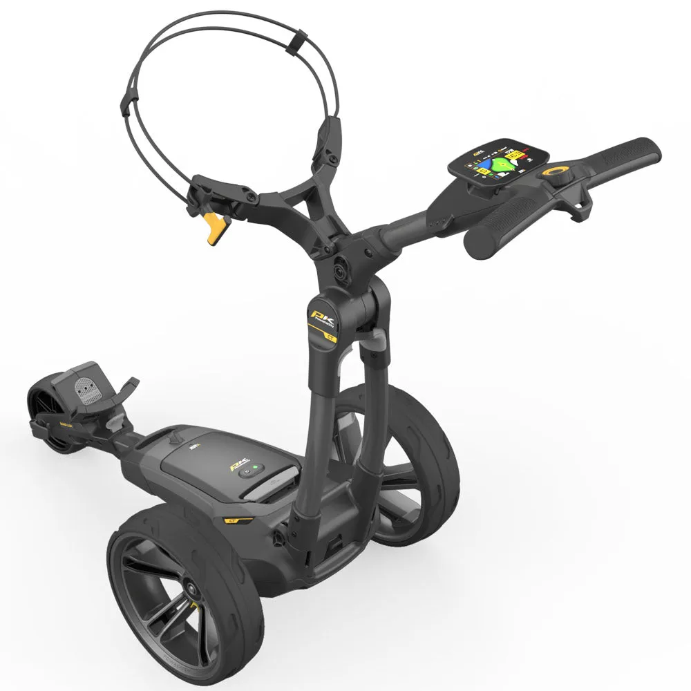 PowaKaddy CT8 GPS Electric Trolley - Gun Metal - 2025, Soft feel golf balls, Golf alignment sticks