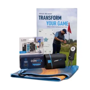 You Deserve This Shot Scope Game Improvement Pack (Rangefinder, Tracking Tags, Towel, Pitchfork, Ball Marker, Guide) This Just In, Golf cart bag with 14 dividers, Titleist Pro V1 golf balls, Golf rain gloves